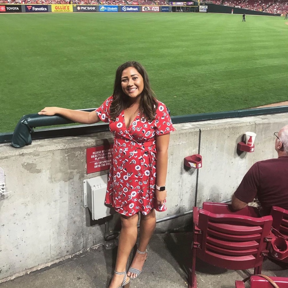 Red Floral J. Crew Dress